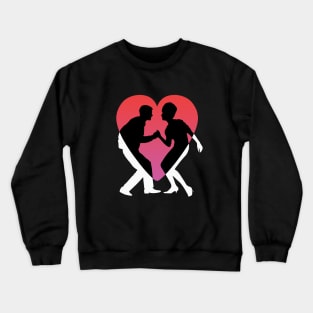 Dancing lovers Crewneck Sweatshirt